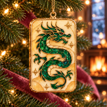 Merry Mahjong Christmas Ornaments – 6-Piece Holiday Gift Set for Mahjong Lovers