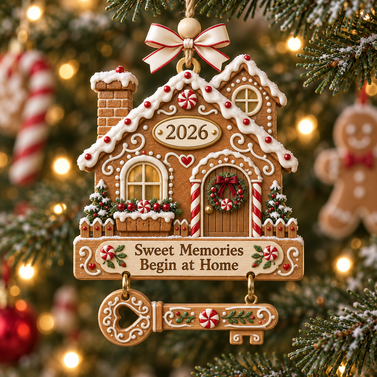 2026 Christmas Home & Key Ornament Collection