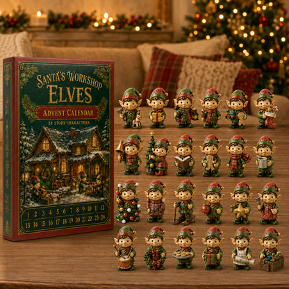 🔥Last 50 pcs✨⏰Last day 50% off🔥✨24-Day Advent Calendar - Christmas Elf