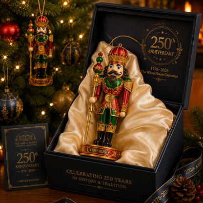 Limited anniversary edition✨2026 America 250th Anniversary Royal Nutcracker King Christmas Ornament