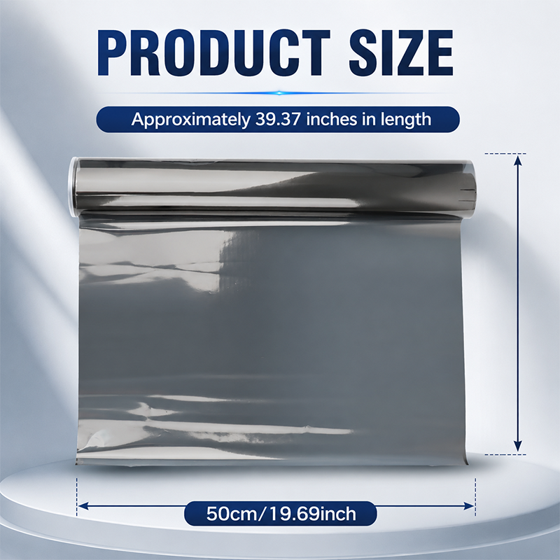 Static Cling Window Privacy Film UV Blocking Mirror Tint - image 16