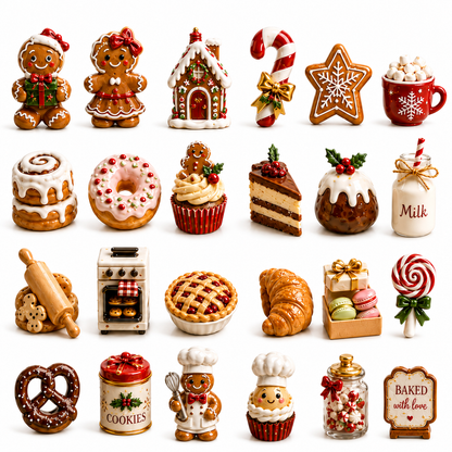 ✨24-Day Christmas Countdown Advent Calendar – Christmas Baking Collection