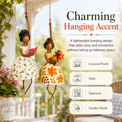 🌈Whimsical Dancing Lady Hanging Ornament - image 4