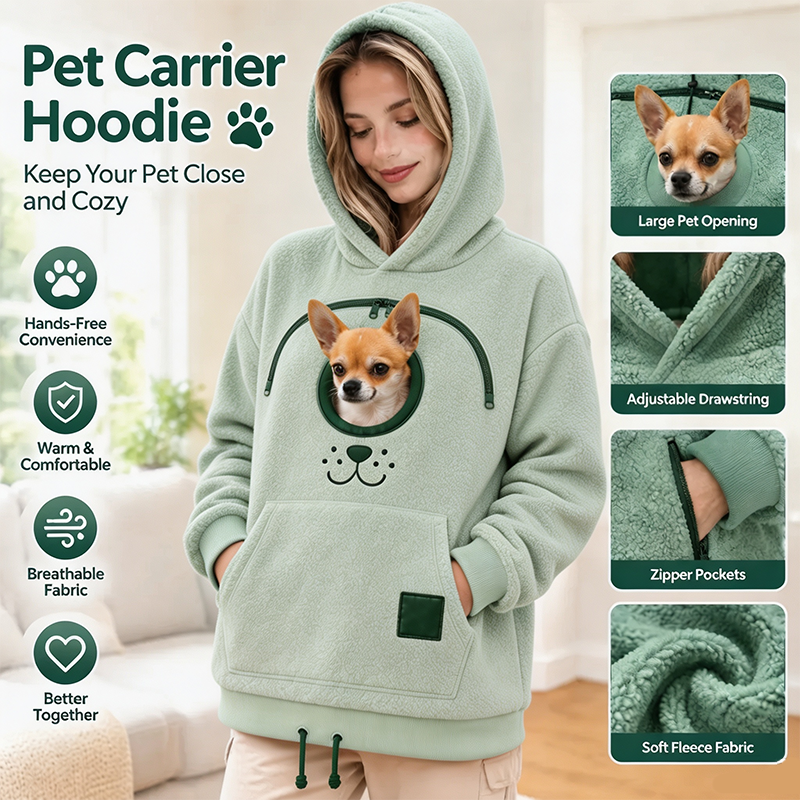 Dog Tote Carier Hoodie🐶🐾 - image 6