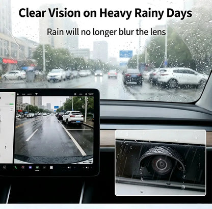 🌧️ 4PCS Car Backup Camera Rain Shield – Clearer Rear View in Rain - image 4