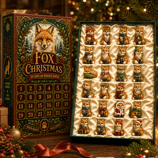 ✨24-Day Christmas Countdown Advent Calendar –Fox decoration