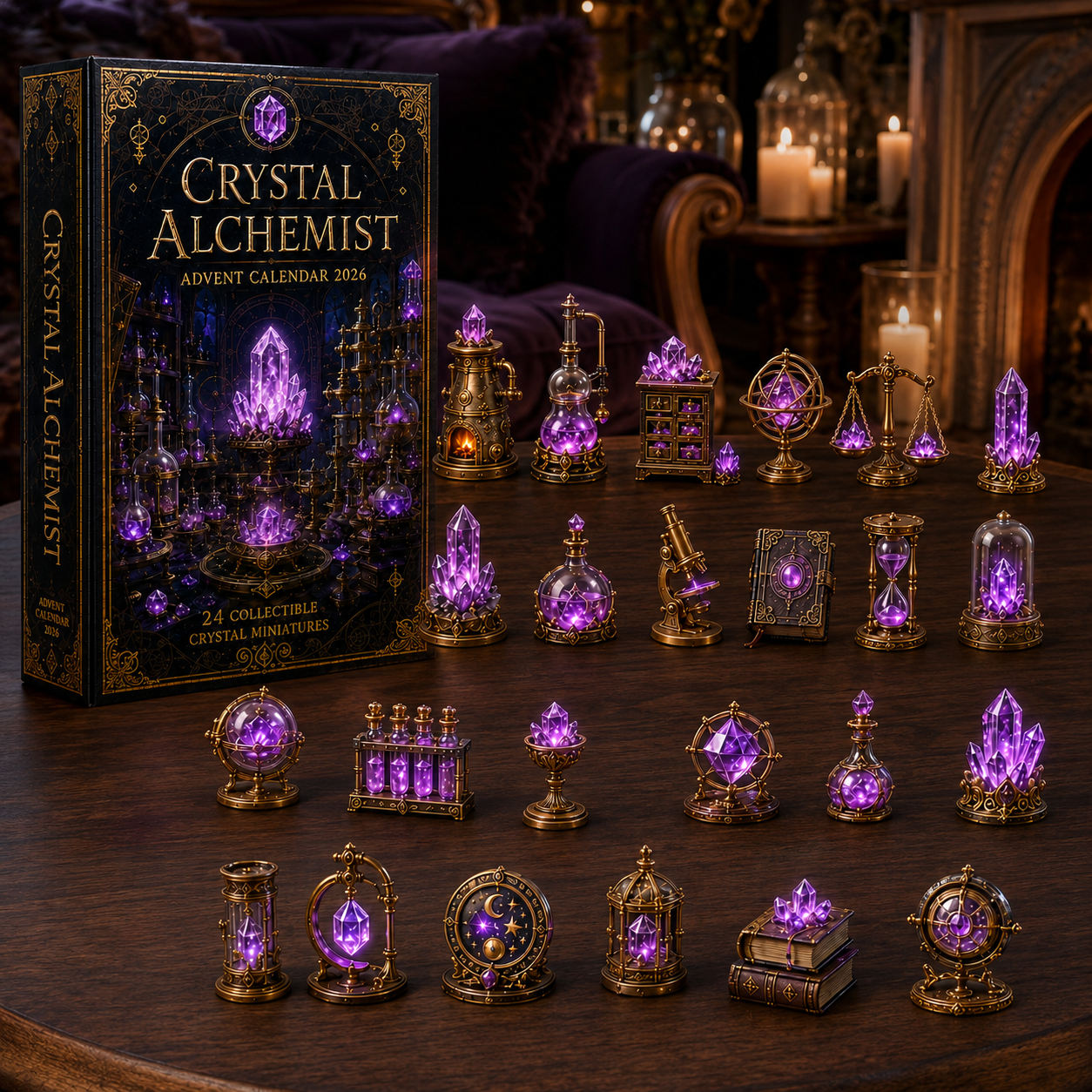 24 Days of Alchemy – Crystal Alchemist Collectible Countdown Calendar 2026