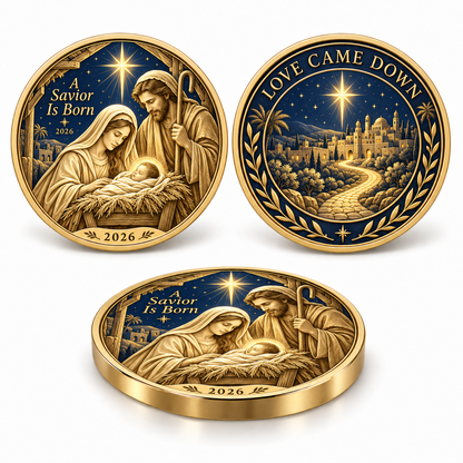 2026 Walk with Jesus Coin Collection – 6 Double-Sided Keepsakes of Faith, Hope & Love