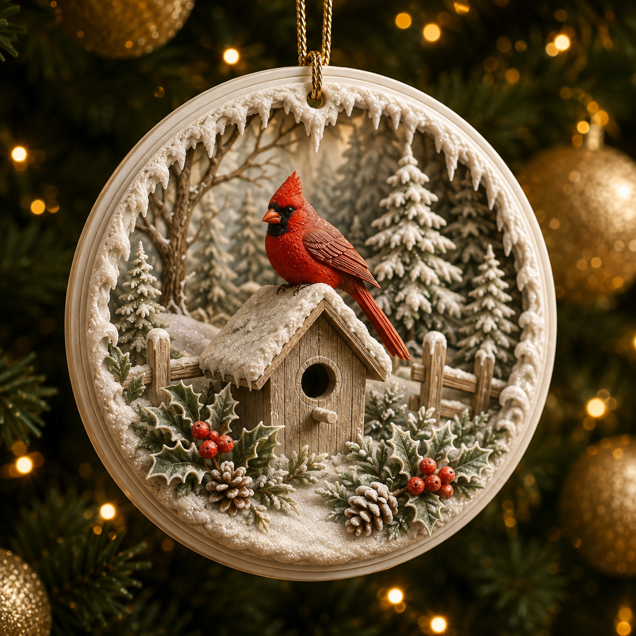 🔥LAST DAY 50% OFF✨Cardinal Ornament