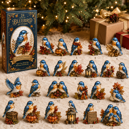 🔥Last 60 pcs✨⏰Last day 50% off🔥✨24-Day Advent Calendar - Bluebird