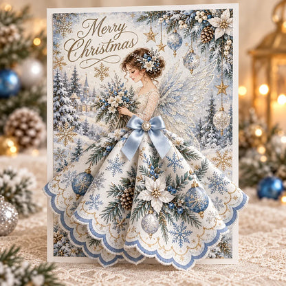 🪽✨3D Christmas Angel Greeting Card - image 3