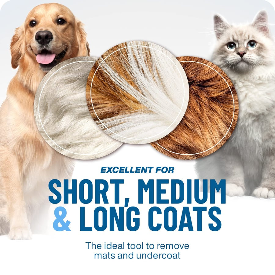 🐾 Professional Deshedding Tool for Dogs & Cats – Gentle, Efficient & Fur-Free Home ✨💖 - image 3