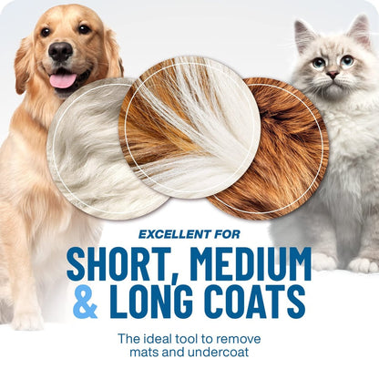🐾 Professional Deshedding Tool for Dogs & Cats – Gentle, Efficient & Fur-Free Home ✨💖 - image 3