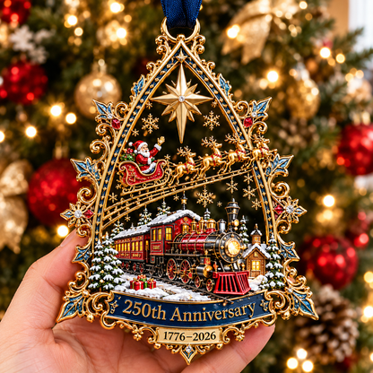 🔥2026 250th Anniversary Christmas Express Collector Ornament