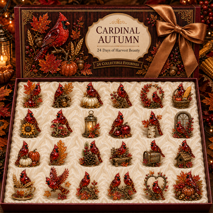 🔥Last 30 pcs✨⏰Last day 50% off🔥✨24-Day Advent Calendar - Cardinal