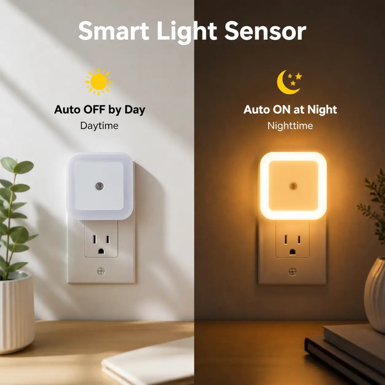 6‑Pack Compact Ultra‑Energy‑Saving Smart LED Night Lights💡 - image 9