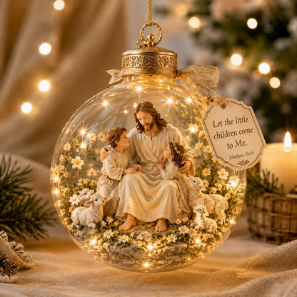 🔥Last Day 50% OFF - Illuminated Christian Scripture Keepsake Ornaments - image 1