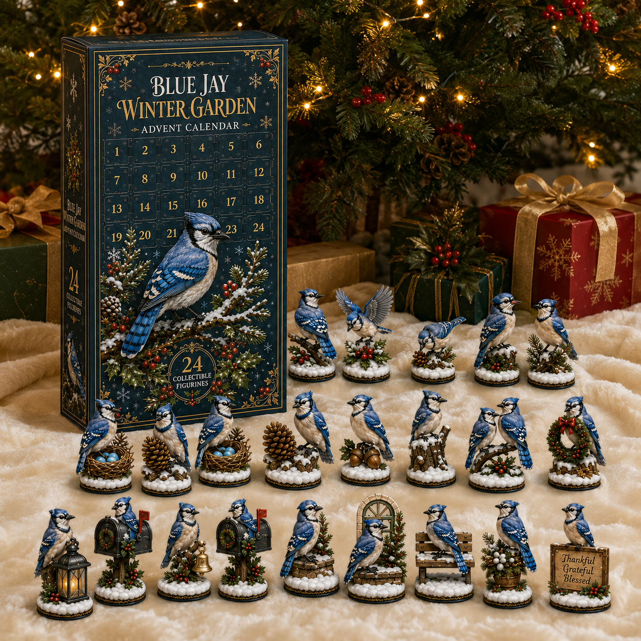 🔥Last 30 pcs✨⏰Last day 50% off🔥✨24-Day Advent Calendar - Blue Jay