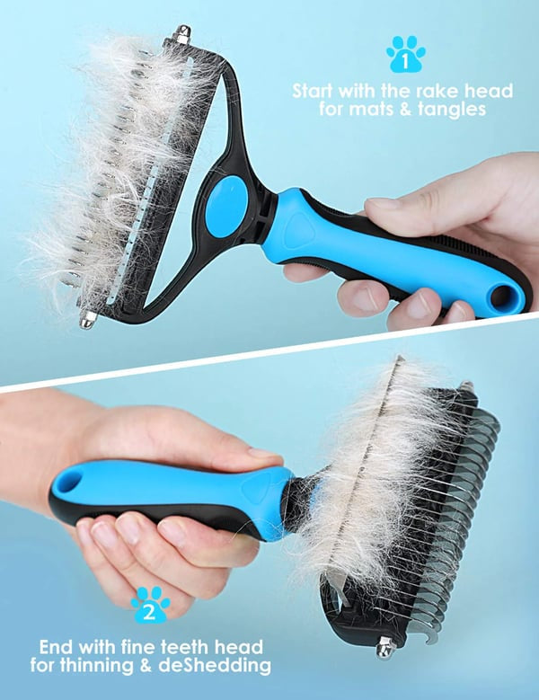 🐾 Professional Deshedding Tool for Dogs & Cats – Gentle, Efficient & Fur-Free Home ✨💖 - image 10