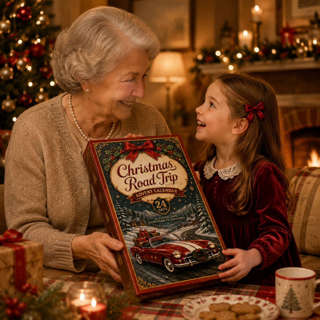 🔥Last 50 pcs✨⏰Last day 50% off🔥✨24-Day Advent Calendar - car