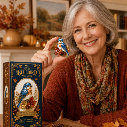 🔥Last 60 pcs✨⏰Last day 50% off🔥✨24-Day Advent Calendar - Bluebird