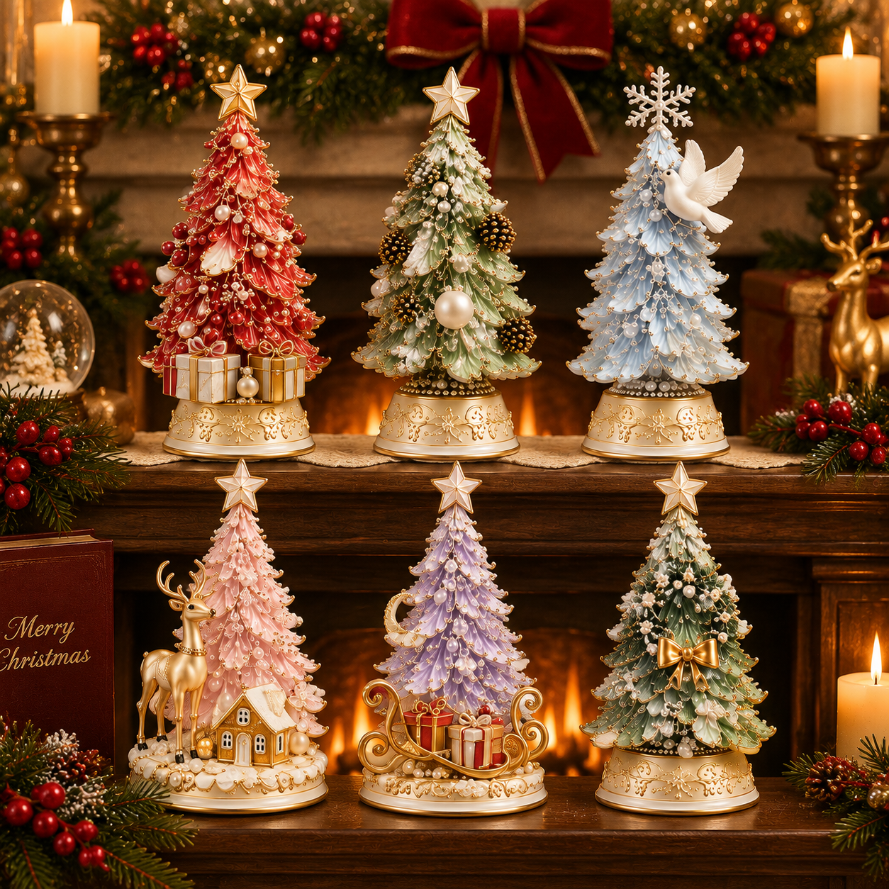 🔥Last 50 pcs✨⏰Last day 50% off🔥✨24-Day Advent Calendar -  Luxurious Pearl Christmas Tree