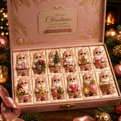 ✨24-Day Christmas Countdown Advent Calendar – Pink Dwarf Series