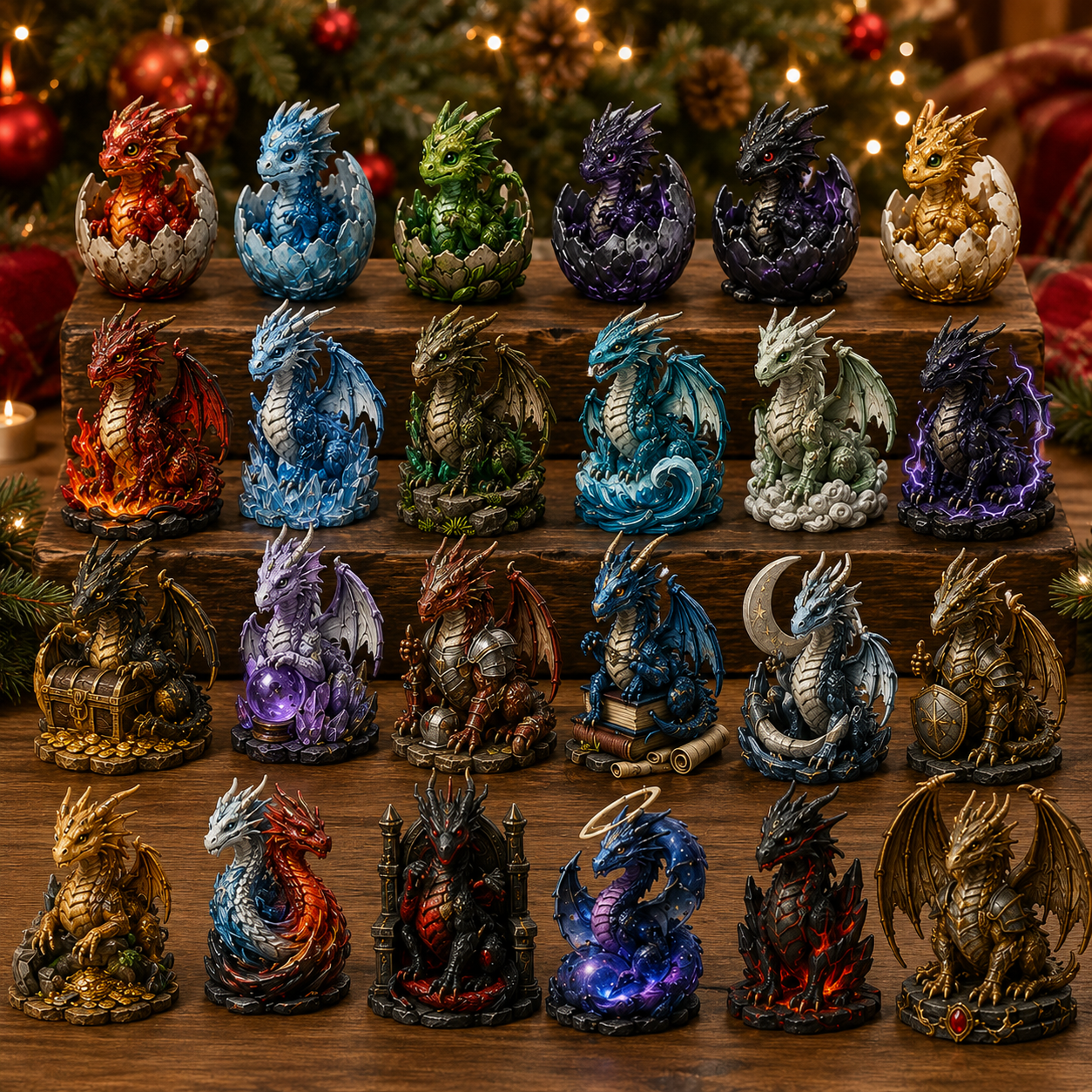 🔥Last 50 pcs✨⏰Last day 50% off🔥✨24-Day Advent Calendar -Dragon