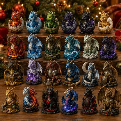 🔥Last 50 pcs✨⏰Last day 50% off🔥✨24-Day Advent Calendar -Dragon