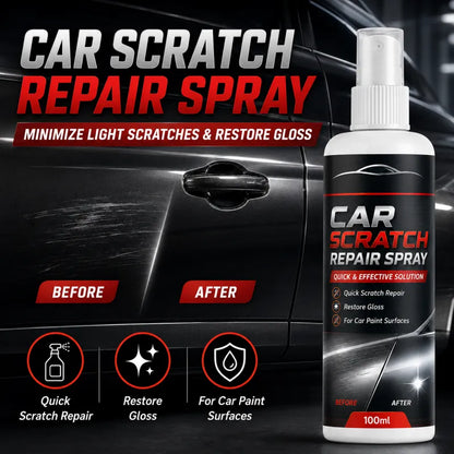 🚗 Universal Car Scratch Repair Spray – Erases light scratches, swirl marks & scuffs fast. 🛡️💨