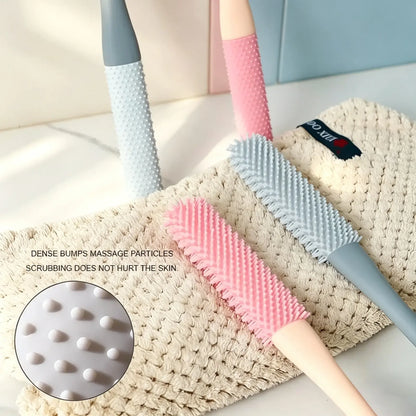 Long-Handle Silicone Soft Pedicure Tool, Shower Foot Cleaning Brush for Toe Gap Skin Cleansing🦶🚿 - image 8
