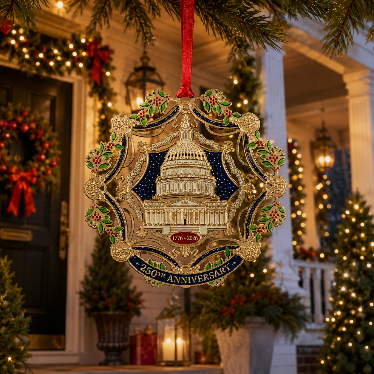 LAST DAY 50% OFF🔥250th Anniversary Commemorative Ornament – The Capitol