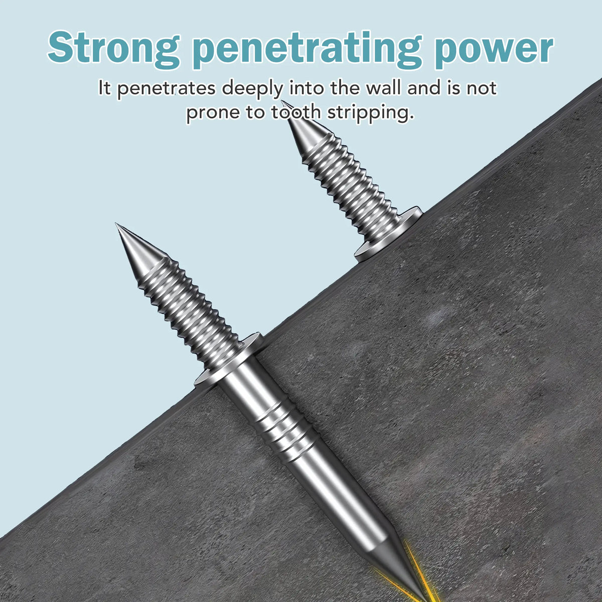 100 Double-Headed Carbon Steel Baseboard Nails🔩 - image 6
