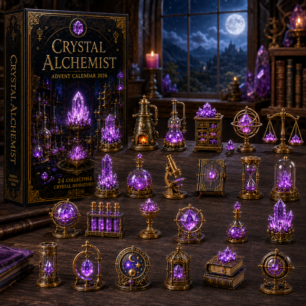 24 Days of Alchemy – Crystal Alchemist Collectible Countdown Calendar 2026