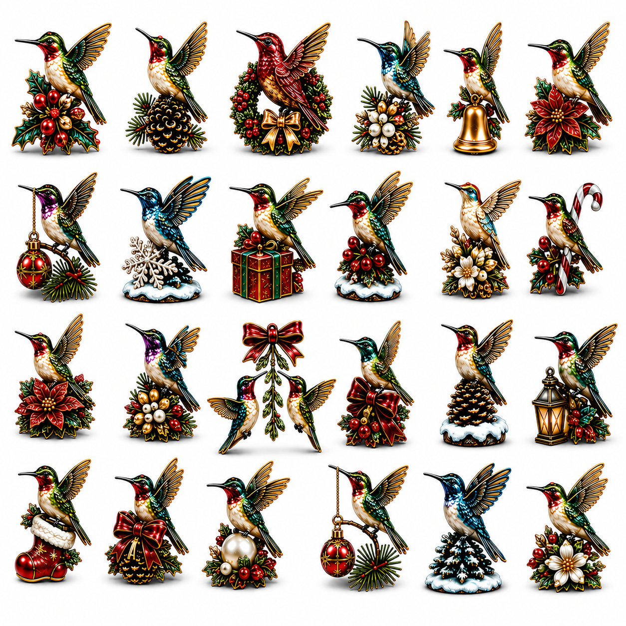 🔥Last 50 pcs✨⏰Last day 50% off🔥✨24-Day Advent Calendar - Hummingbird