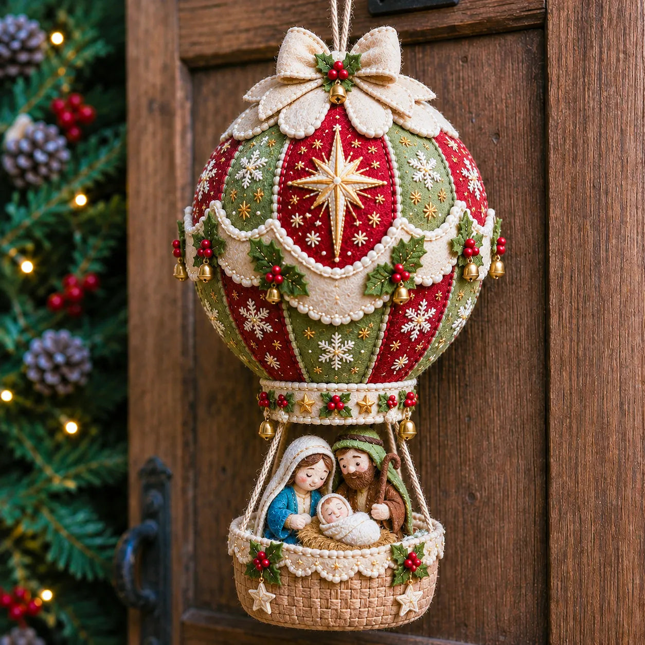 🎈 Christmas Hot Air Balloon Hanging DIY Kit - image 2