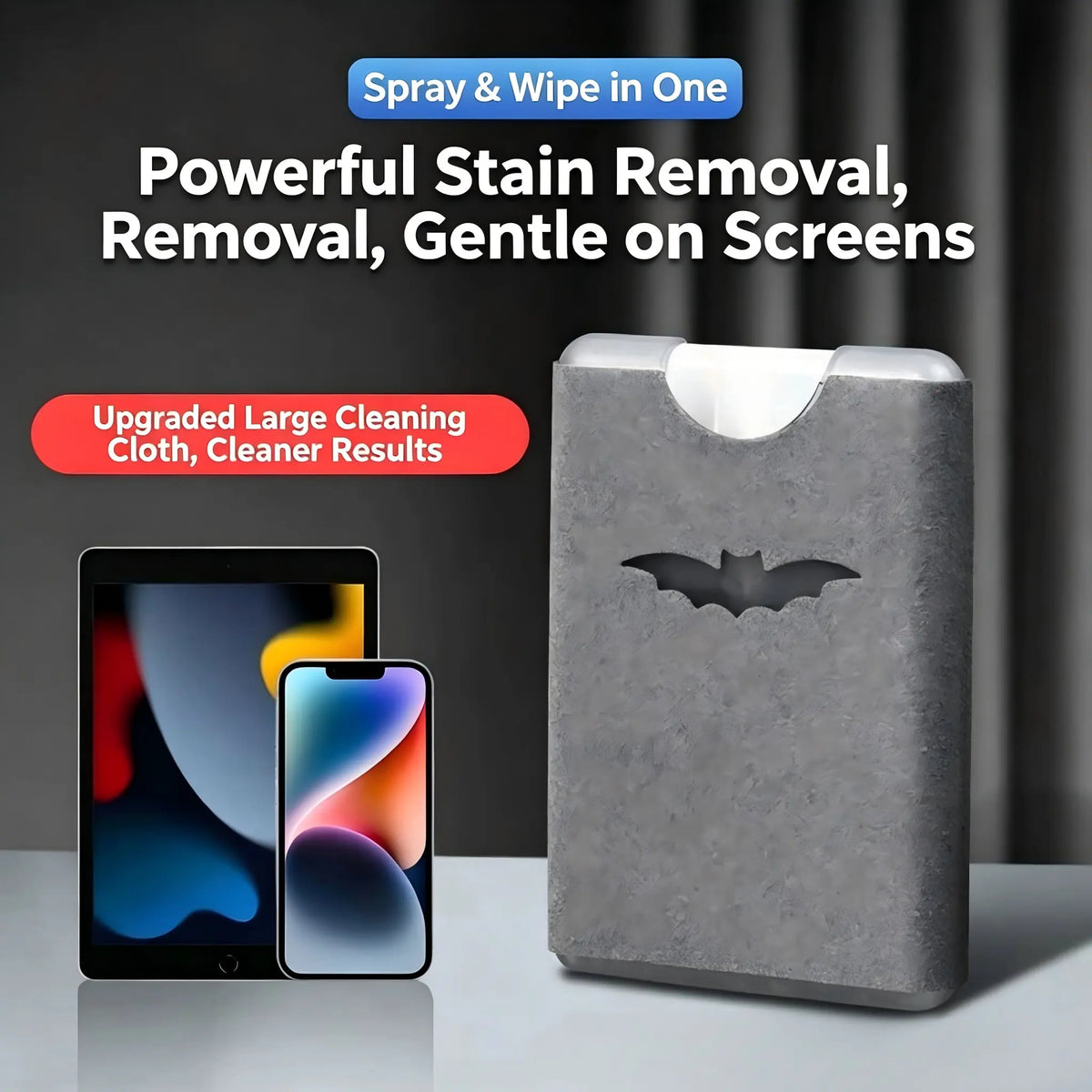 Portable Screen Cleaner Spray with Microfiber Cloth, Nano Streak-Free Cleaning 🧼 - image 8