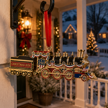 ✨250th Anniversary Edition Christmas Train Ornament