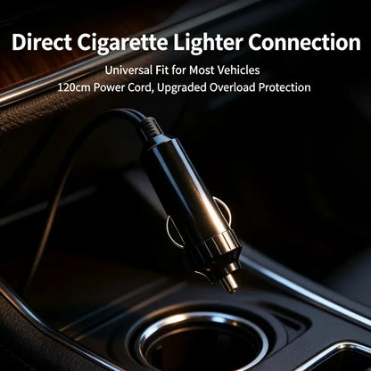 12V Portable Car Heater - 12v Power, Adjustable Defogging Windshield Demister 🚗