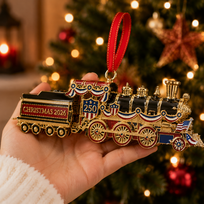 ✨250th Anniversary Edition Christmas Train Ornament