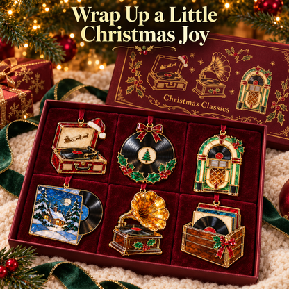 Vintage Music Christmas Ornaments – 6 Nostalgic Designs for Music Lovers