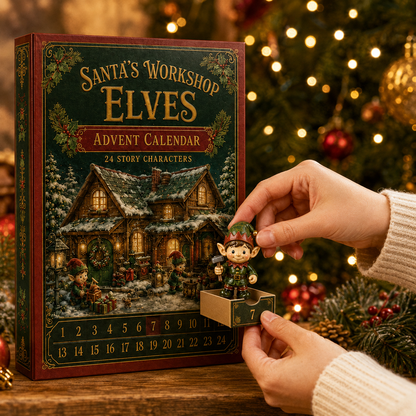 🔥Last 50 pcs✨⏰Last day 50% off🔥✨24-Day Advent Calendar - Christmas Elf