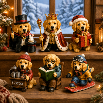 Golden Retriever Jobs Advent Calendar 2026 – 24 Days of Adorable Career-Themed Golden Retriever Miniatures & Christmas Surprises