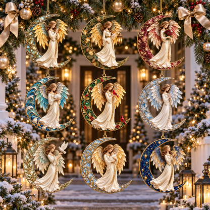 2026 Crescent Moon Angel Christmas Ornaments – 9 Elegant Designs Celebrating Faith, Hope & Heavenly Peace