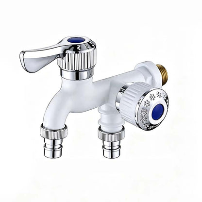 Dual Outlet Washing Machine Plastic Faucet, 1 In 2 Out Water Plastic Tap🚰 - image 11