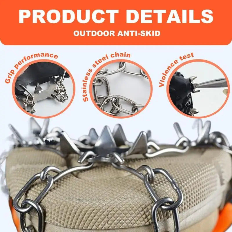 🧊 50% OFF Ice Cleats for Shoes – Anti-Slip Snow Grips for Winter Walking & Hiking - image 5