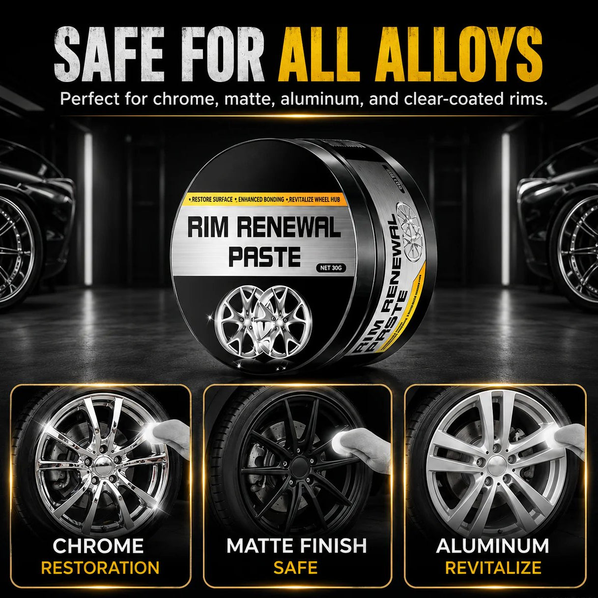All-in-One Wheel Care & Restoration Paste - image 2