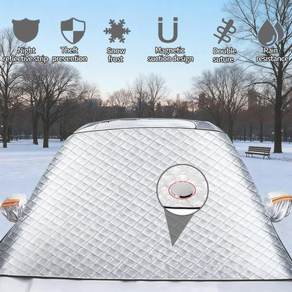 Car Windshield Protector Cover, Waterproof Against Snow Ice Frost Dust Rain ❄️ - image 5