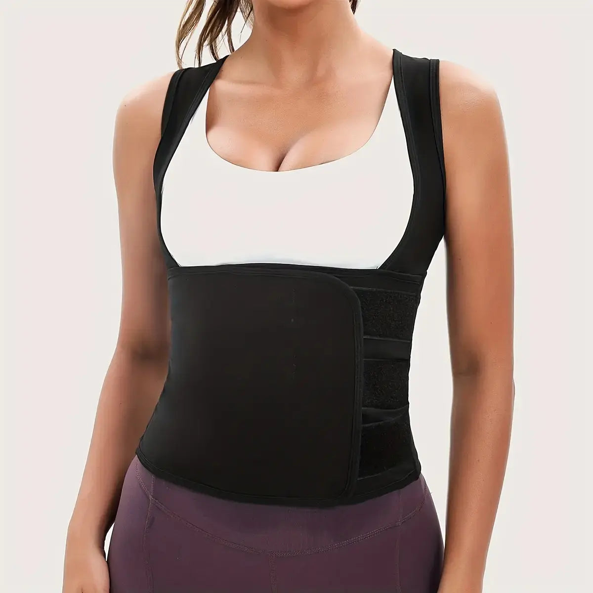 Women's Zip-Up Compression Shapewear Vest - Athletic Active Tops 🏋️‍♀️ - image 9