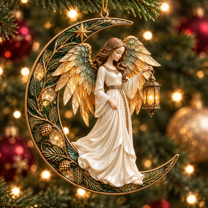 2026 Crescent Moon Angel Christmas Ornaments – 9 Elegant Designs Celebrating Faith, Hope & Heavenly Peace